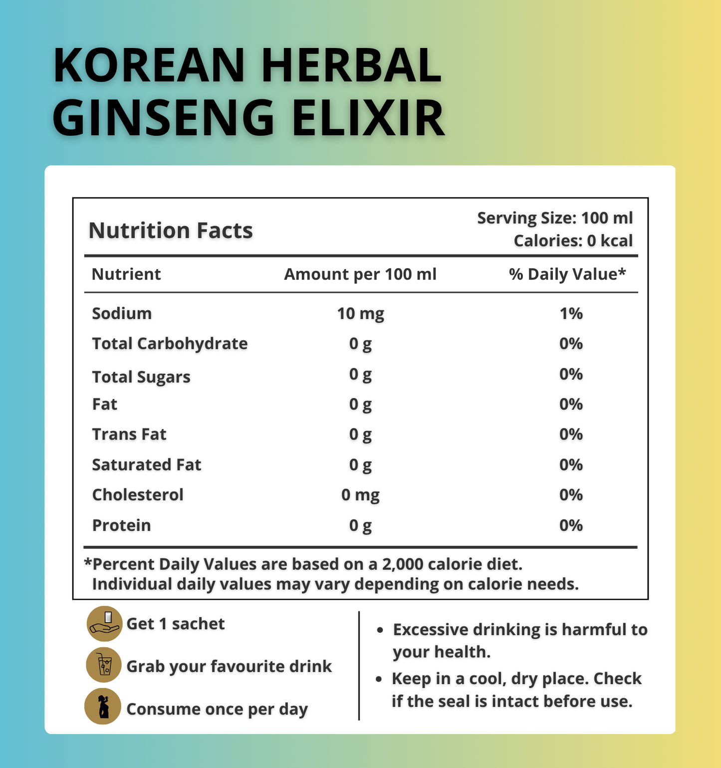 Clorenas™ Ginseng Wellness Shot