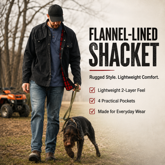 Clorenas® Flannel Lined Shacket