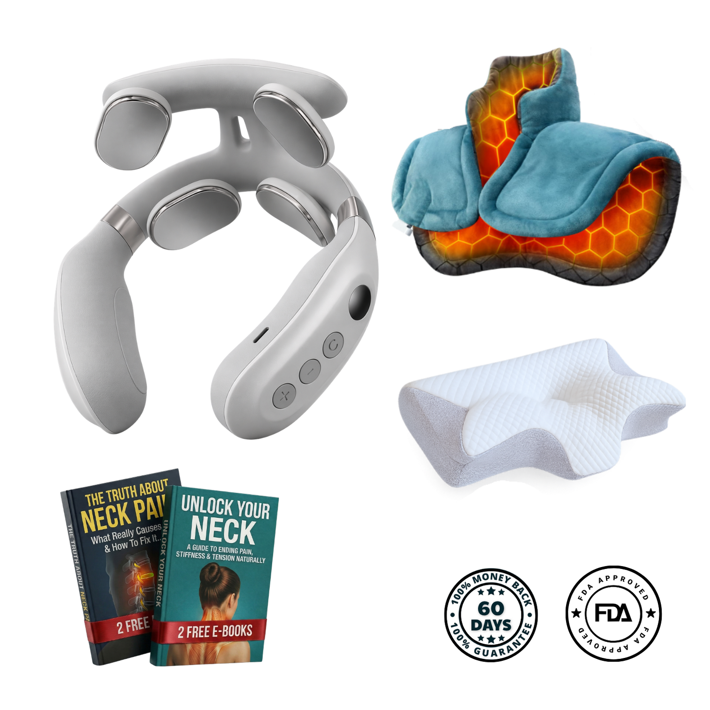 Clorenas™ NeuroRelief 4D Massager