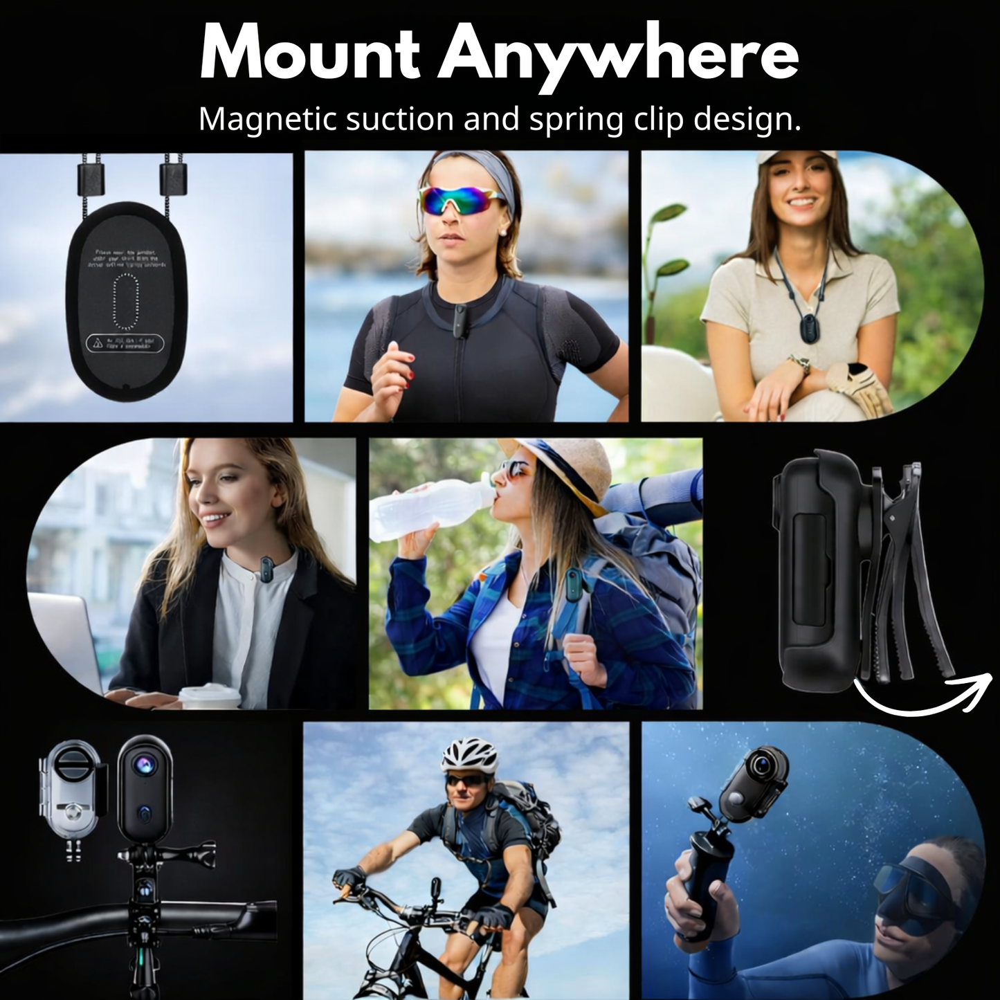 Clorenas™ POV Action Camera