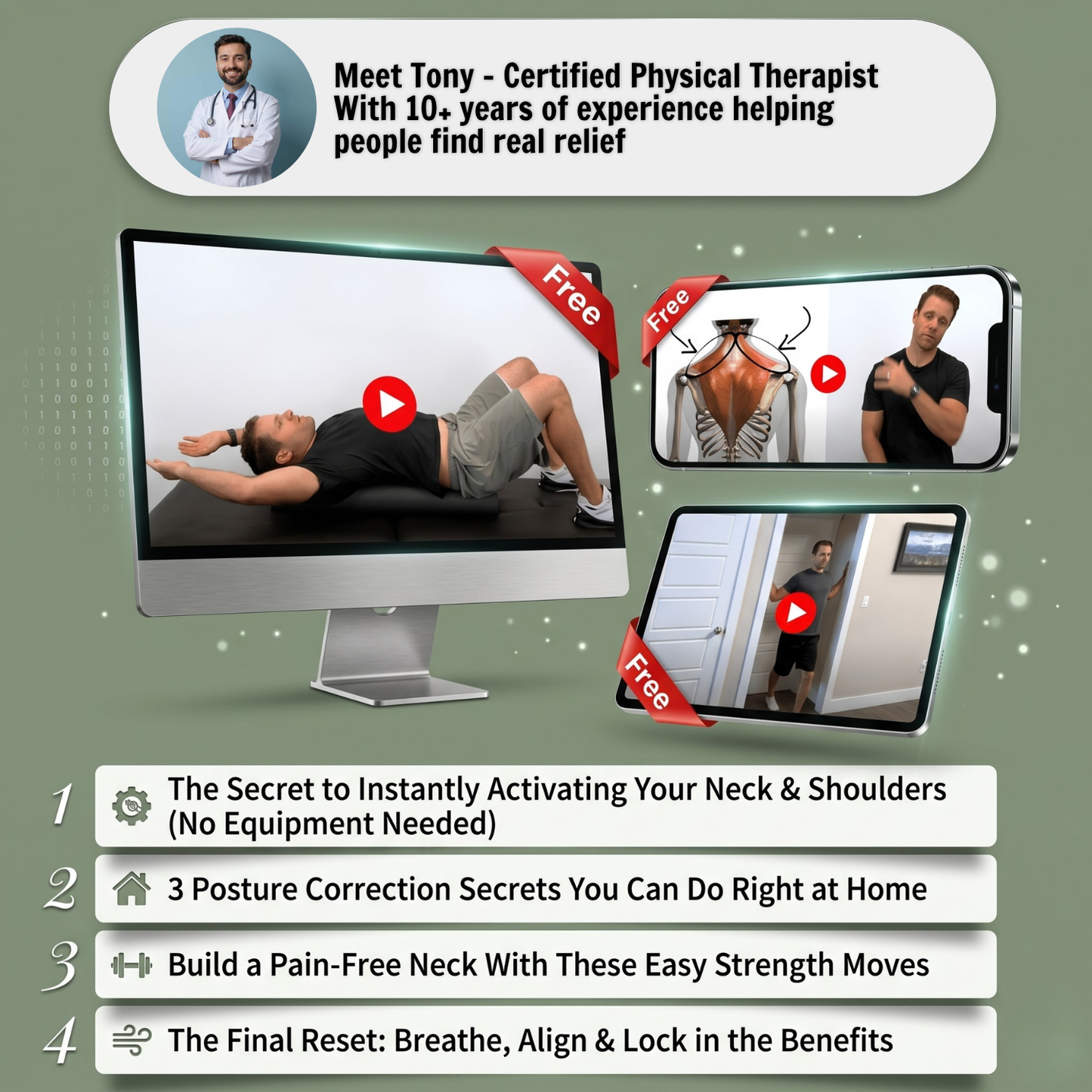 Clorenas™ NeuroRelief 4D Massager