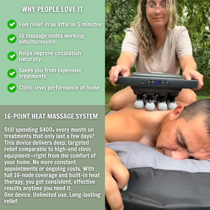 Clorenas™ MultiHead Recovery Gun – Melt Away Tension in Minutes