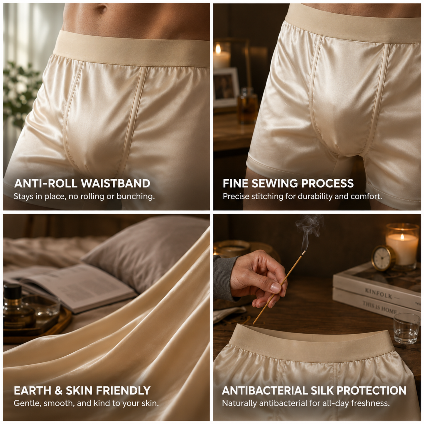 Clorenas® Premium Silk Boxer