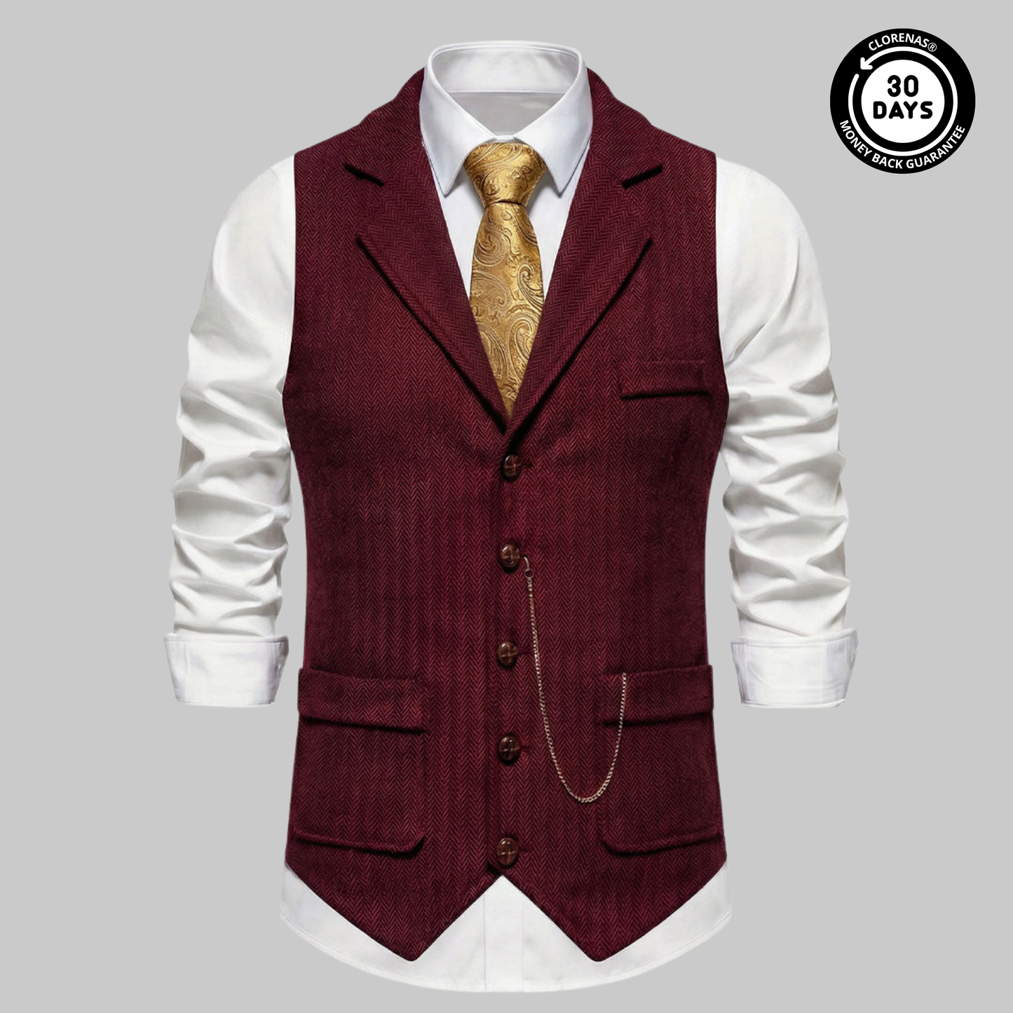 Clorenas® Men's Ultra Comfort Waistcoat