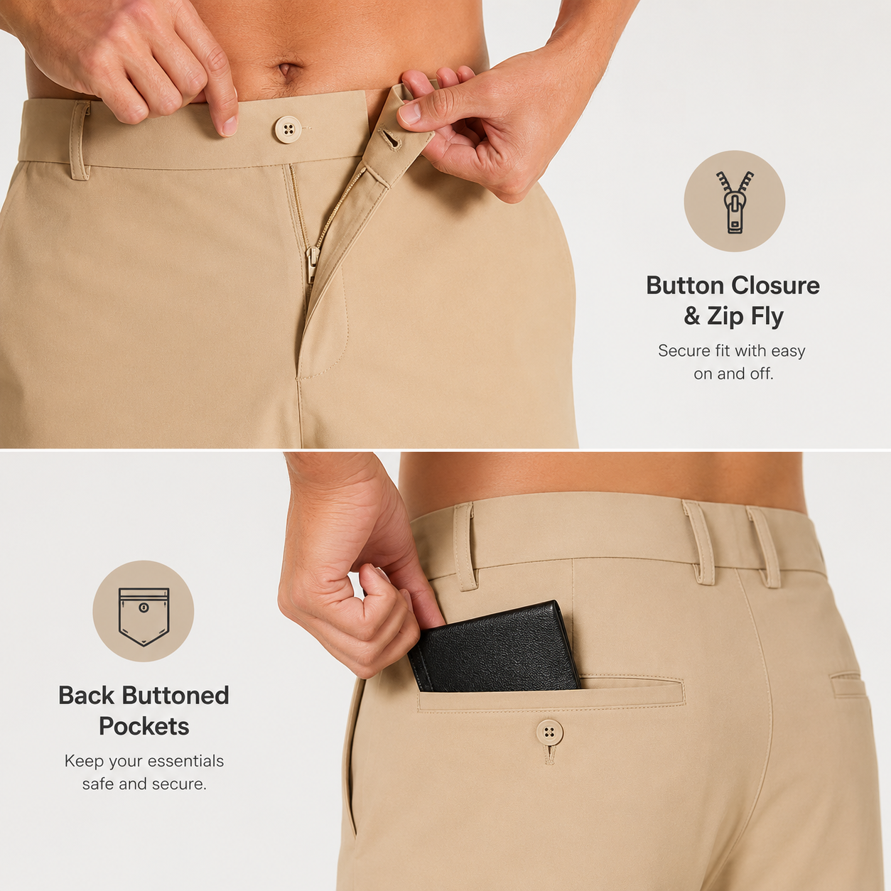 Clorenas® Men's Casual Shorts