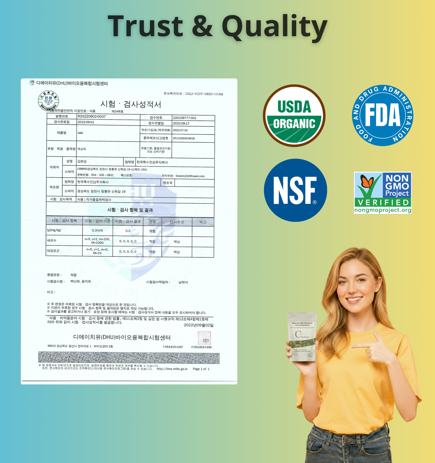 Clorenas™ Ginseng Wellness Shot