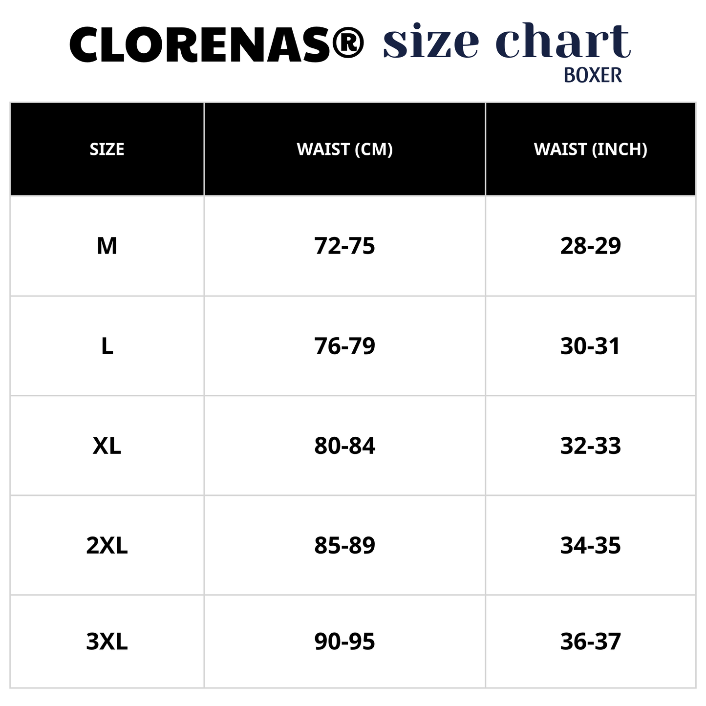 Clorenas® Premium Silk Boxer